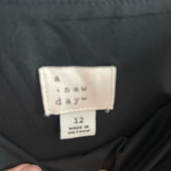 A New Day LBD little black dress Black Sheath Dress Sleeveless Scoop Neck 12 - Picture 3 of 6